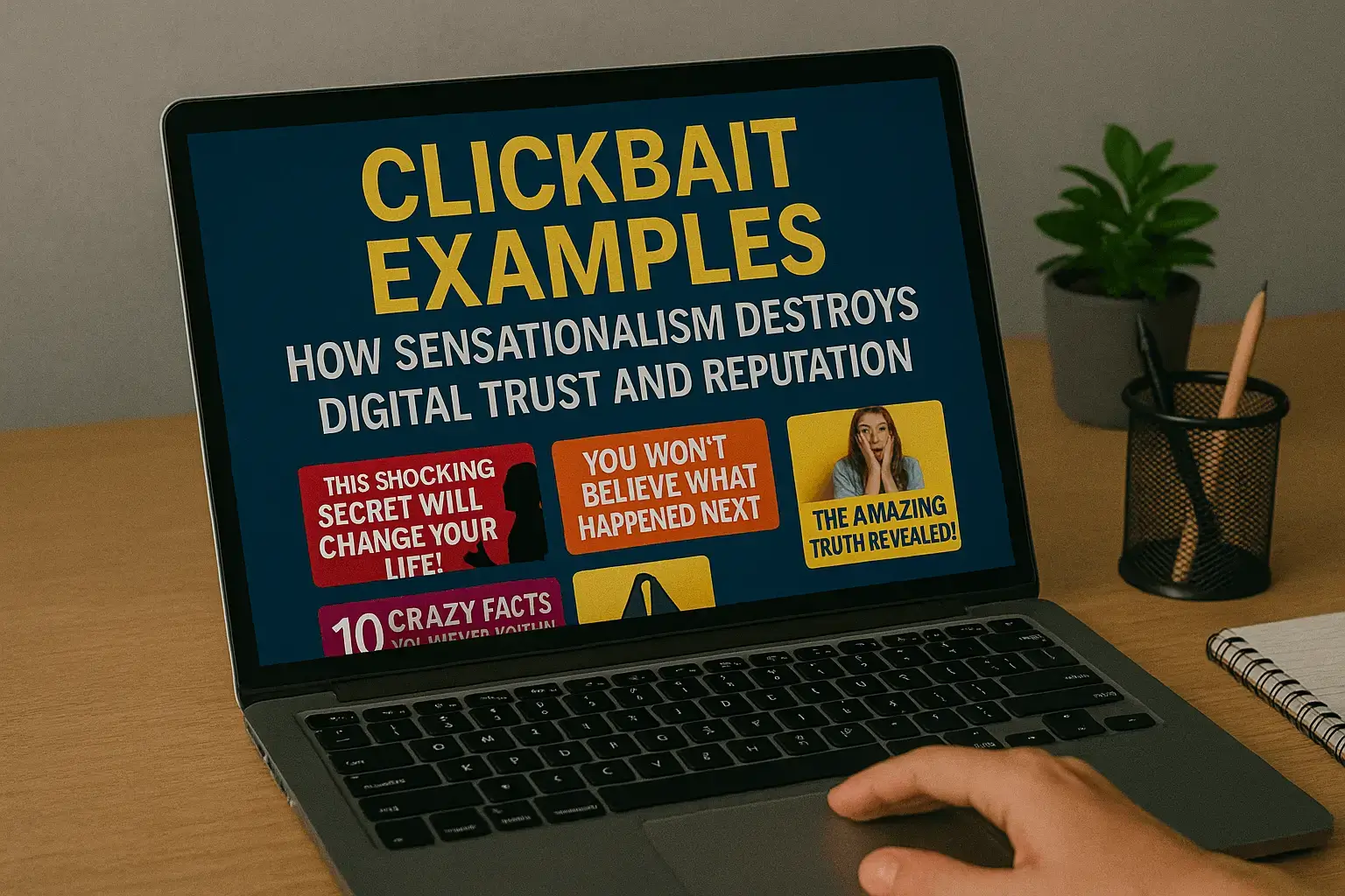 Clickbait Examples: How Sensationalism Destroys Digital Trust and Reputation