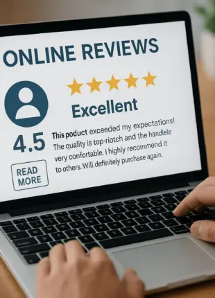 online reviews